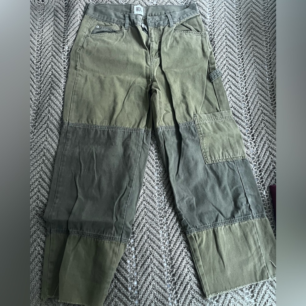 Bdg cargo green jeans